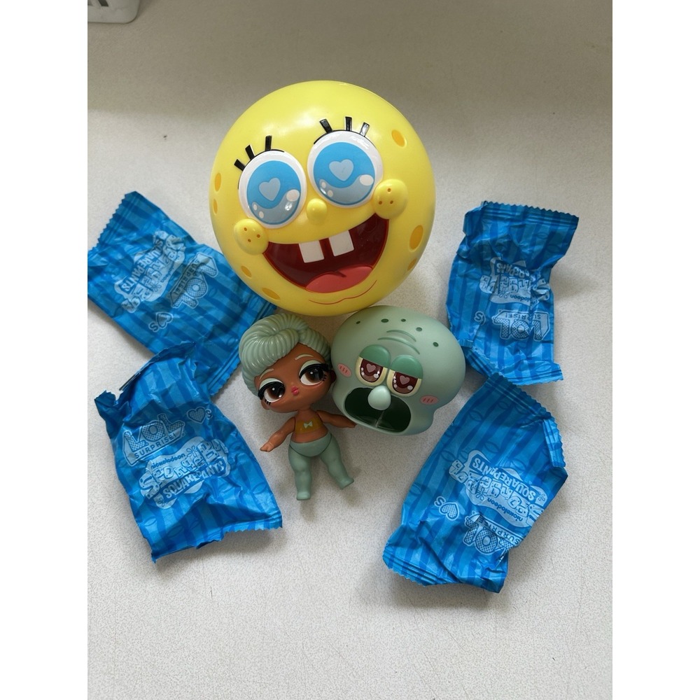 L.O.L. Surprise! Loves SpongeBob SquarePants Tots Squidward Doll Open Box